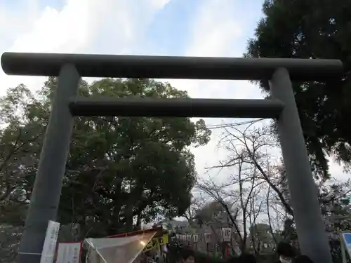 柳澤神社の鳥居