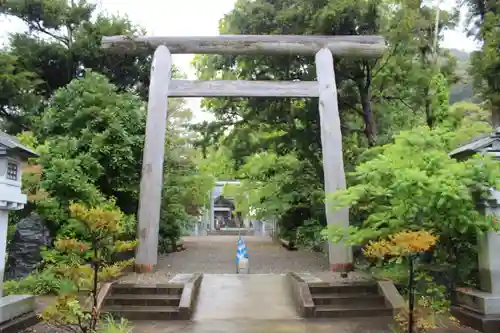 天津神明宮の鳥居