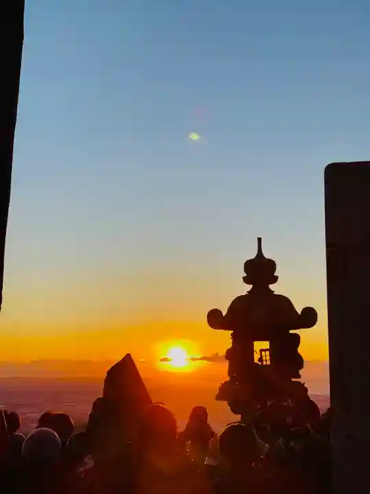 大山阿夫利神社の景色