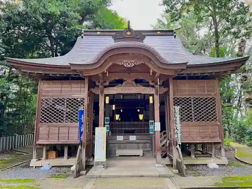 青海神社の本殿・本堂