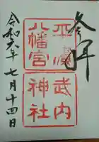 平濱八幡宮の御朱印