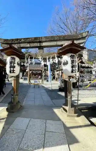 川越熊野神社の鳥居