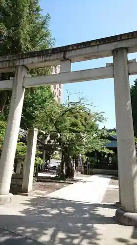 浅間神社の鳥居