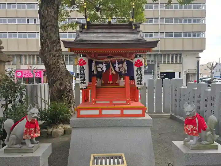 豊竹稲荷神社(開口神社摂社)(大阪府)