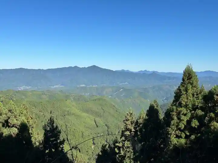 吉野水分神社(吉野町)の景色