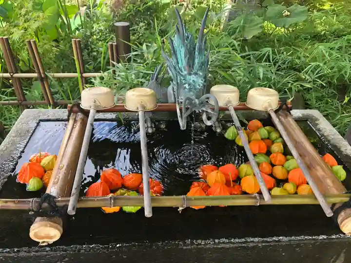 龍泉寺の手水舎