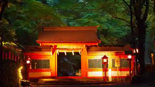 貴船神社の山門・神門