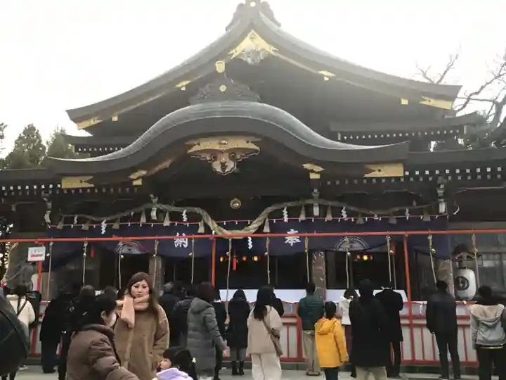 竹駒神社の本殿・本堂