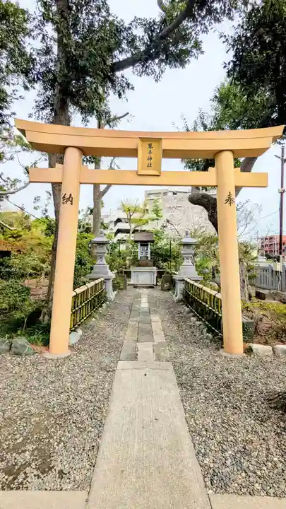 菊田神社の鳥居