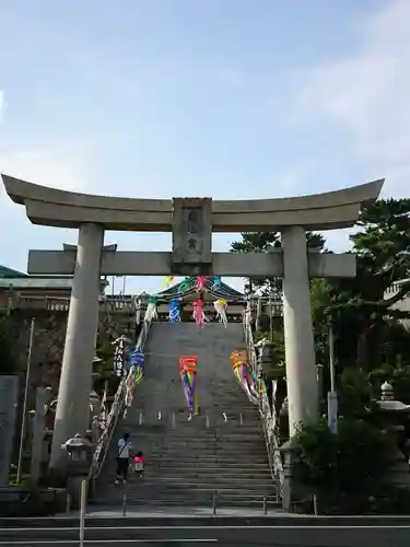 亀山八幡宮の鳥居