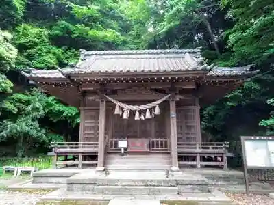 山の根熊野神社の本殿