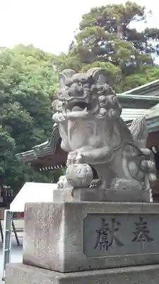 日枝神社水天宮の狛犬
