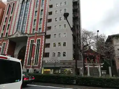 三田春日神社の周辺