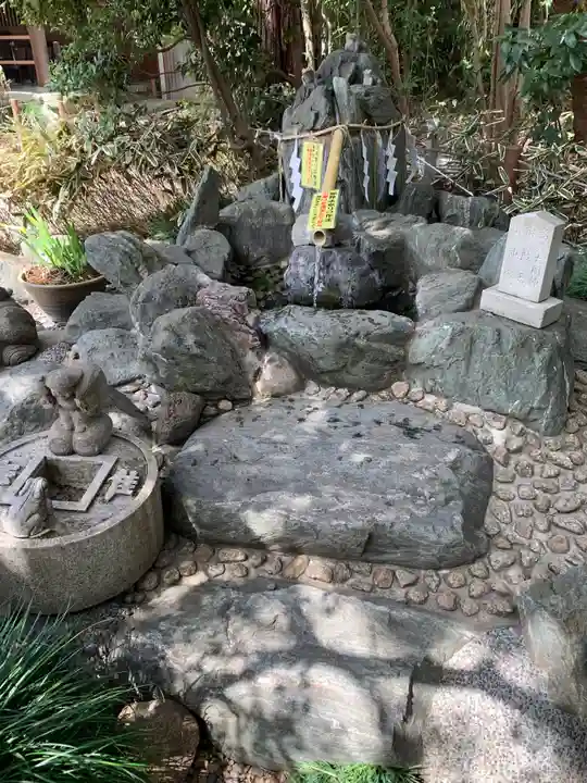 櫻木神社の庭園