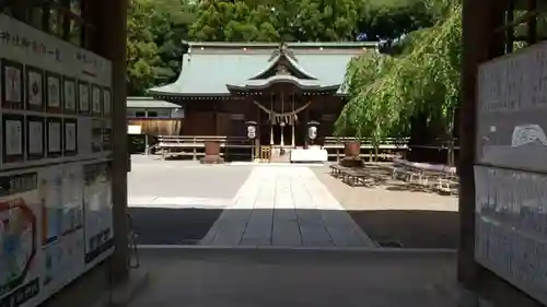 常陸第三宮　吉田神社の本殿