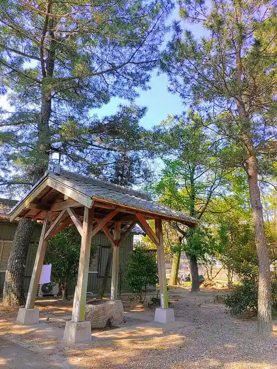 五之三神明社の手水舎