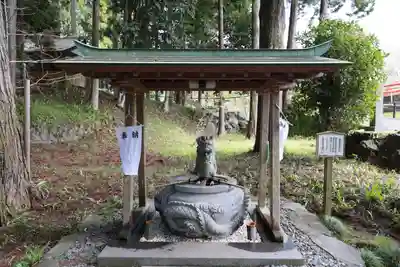 須山浅間神社の手水舎