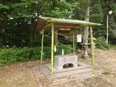 神明宮の手水