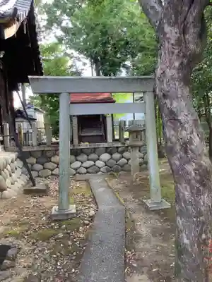 神明社(鳥居松町)の鳥居