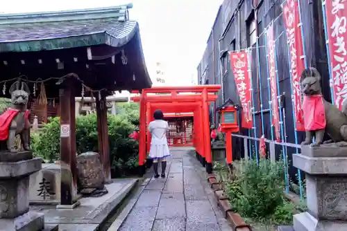 富士浅間神社の鳥居