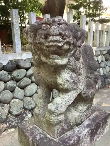 大山神明社の狛犬