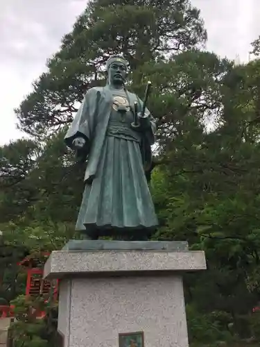 高幡不動尊　金剛寺の像