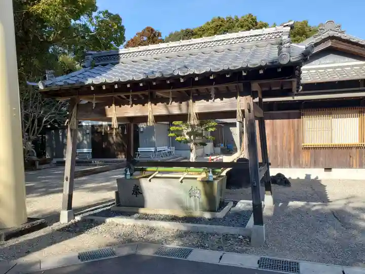 鵜川原神社の手水舎