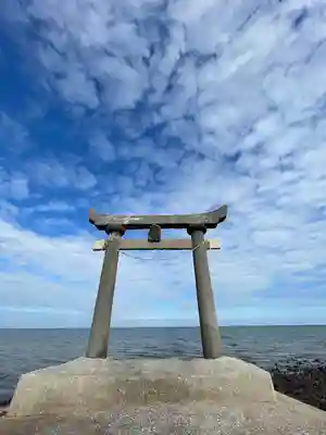 高洲御旅所の鳥居