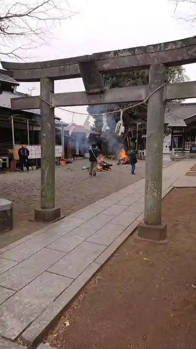 森野住吉神社の鳥居