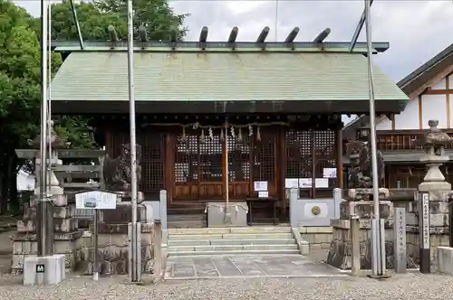 御井神社の本殿・本堂