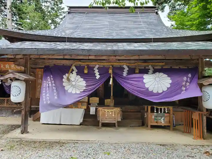 𠮷水神社(吉水神社)の本殿・本堂