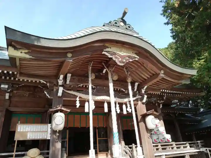大麻比古神社の本殿・本堂