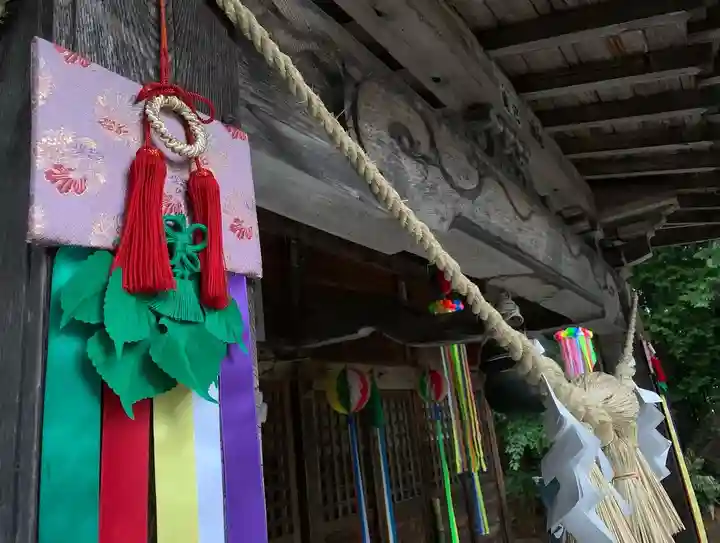 滑川神社 - 仕事と子どもの守り神(福島県)