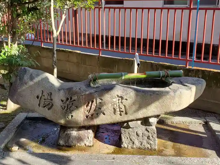 菅原神社の手水舎
