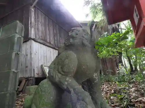 照島神社の狛犬