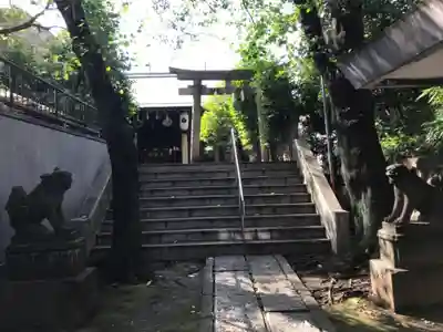 櫻田神社の鳥居