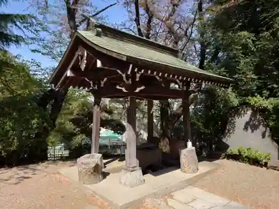 千草台杉山神社の手水舎