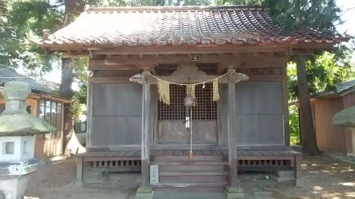 麓山神社の本殿・本堂
