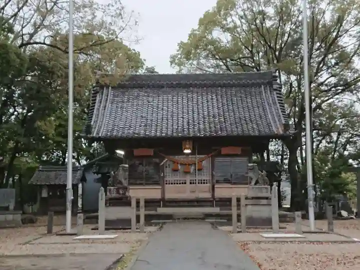 八劔社(上重原八劔社)の本殿・本堂