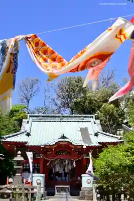 海南神社の本殿・本堂