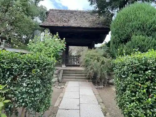 極楽寺（霊鷲山感應院極楽律寺）の山門