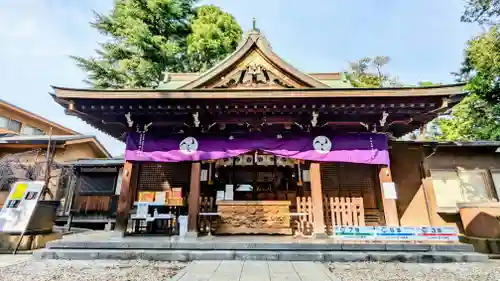 鳩ヶ谷氷川神社の本殿