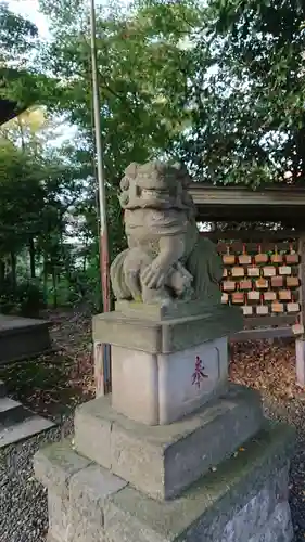 立川熊野神社の狛犬