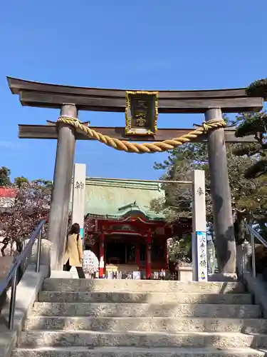 綱敷天満宮の鳥居