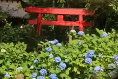 三春駒神社の鳥居