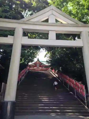 日枝神社の鳥居