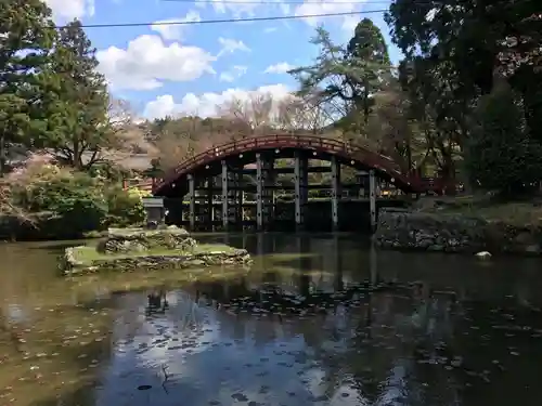 丹生都比売神社の庭園