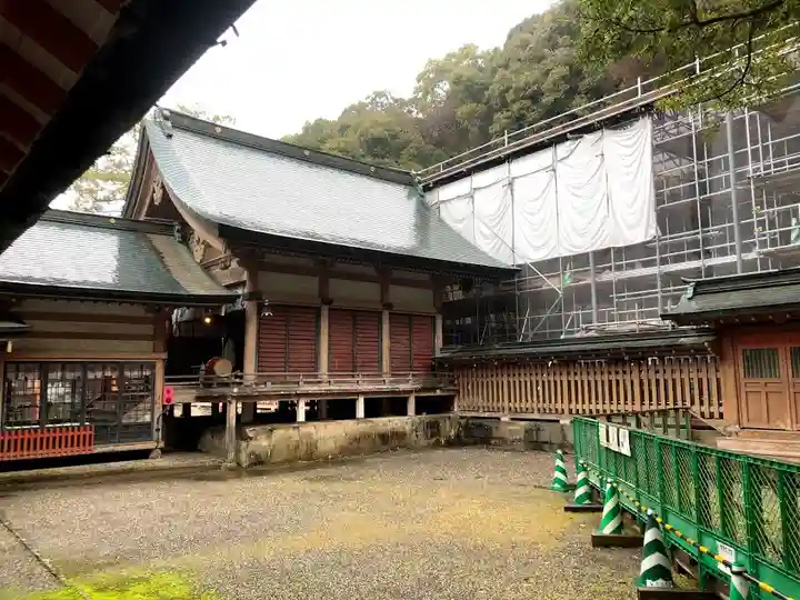 柞原八幡宮の本殿・本堂