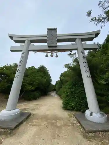 大和大圀魂神社の鳥居