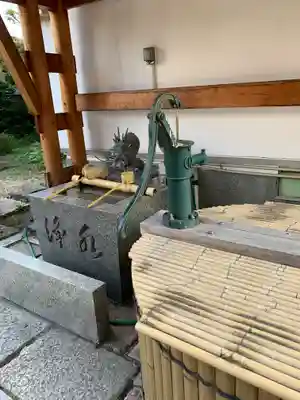 如願寺の手水舎